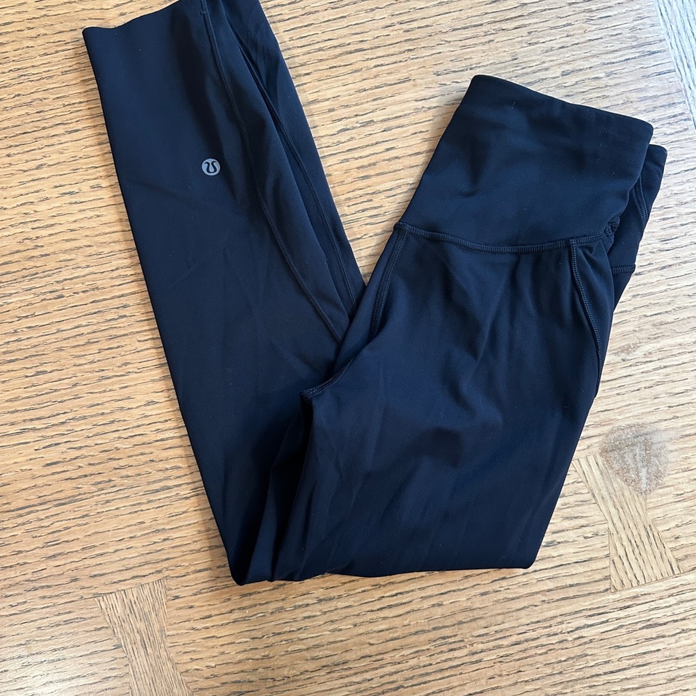 Lululemon base pace Black Leggings size 4